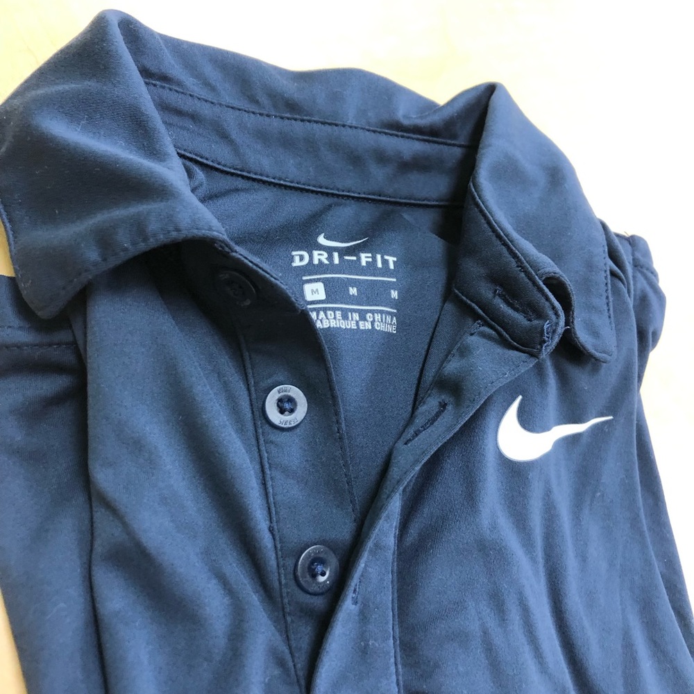 Dri-fit Nike Dark Blue short Sleeve
